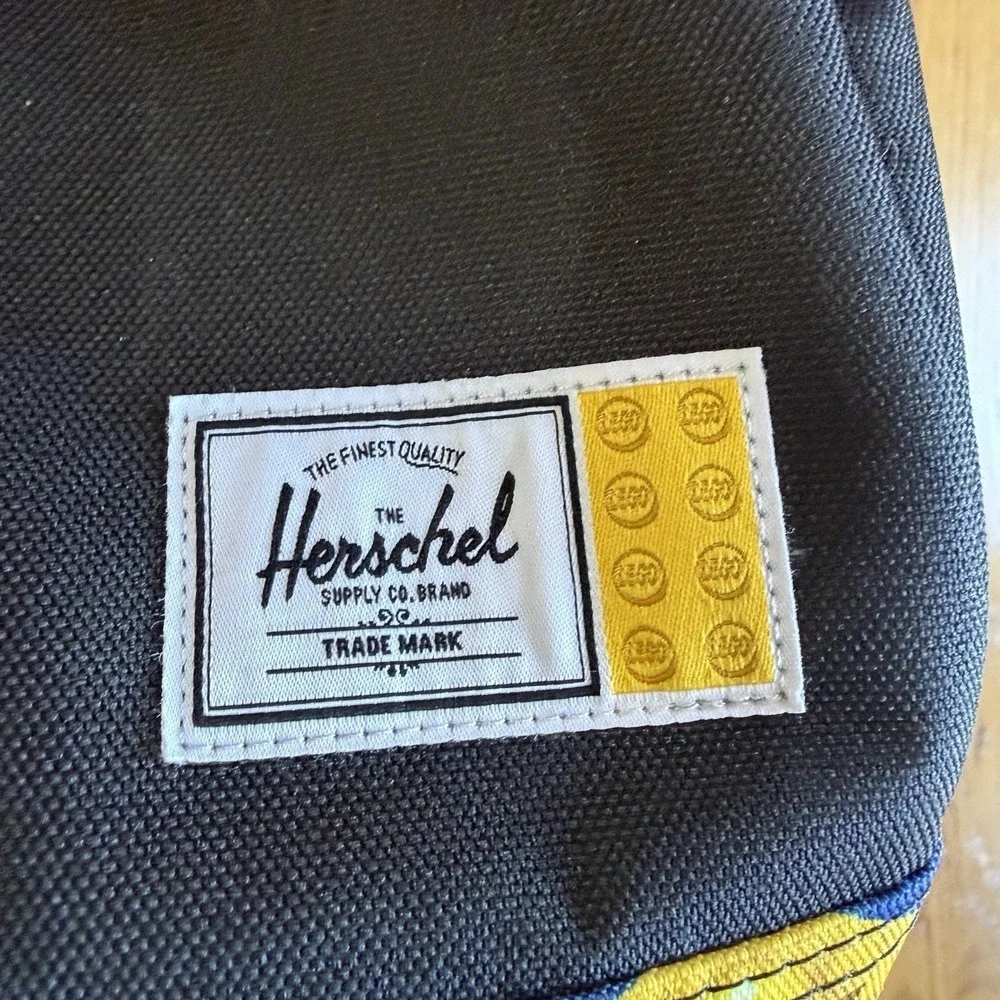 LEGO x Herschel Supply Co Heritage Duffel Bag Abstract Bricks 40L Travel Gym